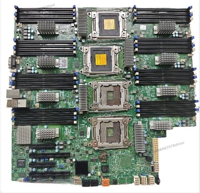 X10QBL-4 Vier-Wege-Server-Hauptplatine für E7-8890 V3/V4 in Grün - Bild 1