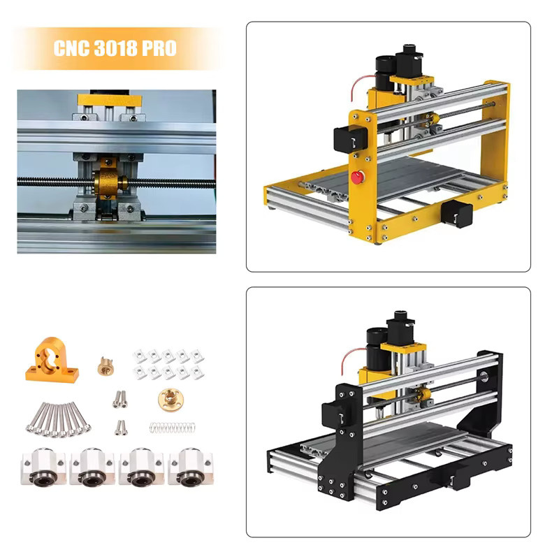 XMSJ Ersatzlager 12 mm und 10 mm für CNC 3018 Pro SCV10VUU und CNC3018 T8-Schraube - Bild 3