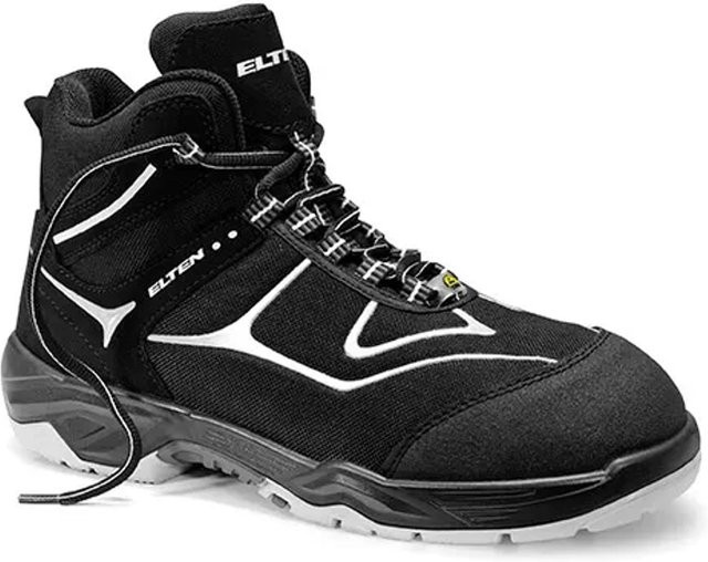 Elten Sicherheitsschnürstiefel Horizon Mid ESD S3 in Schwarz Gr. 45 - Bild 1