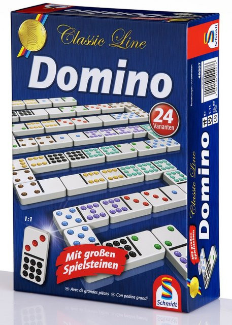 Schmidt Spiele Classic-Line-Spiel Domino ab 6 Jahren - Bild 1