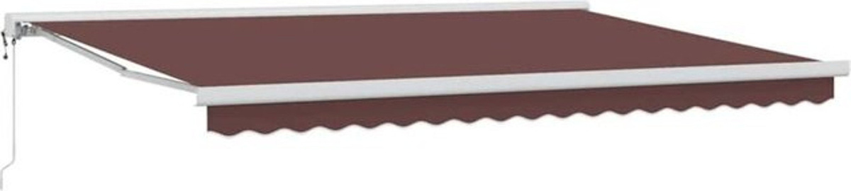 Automatische Markise von vidaxl in Braun mit B: 450 cm und T: 300 cm - Bild 1