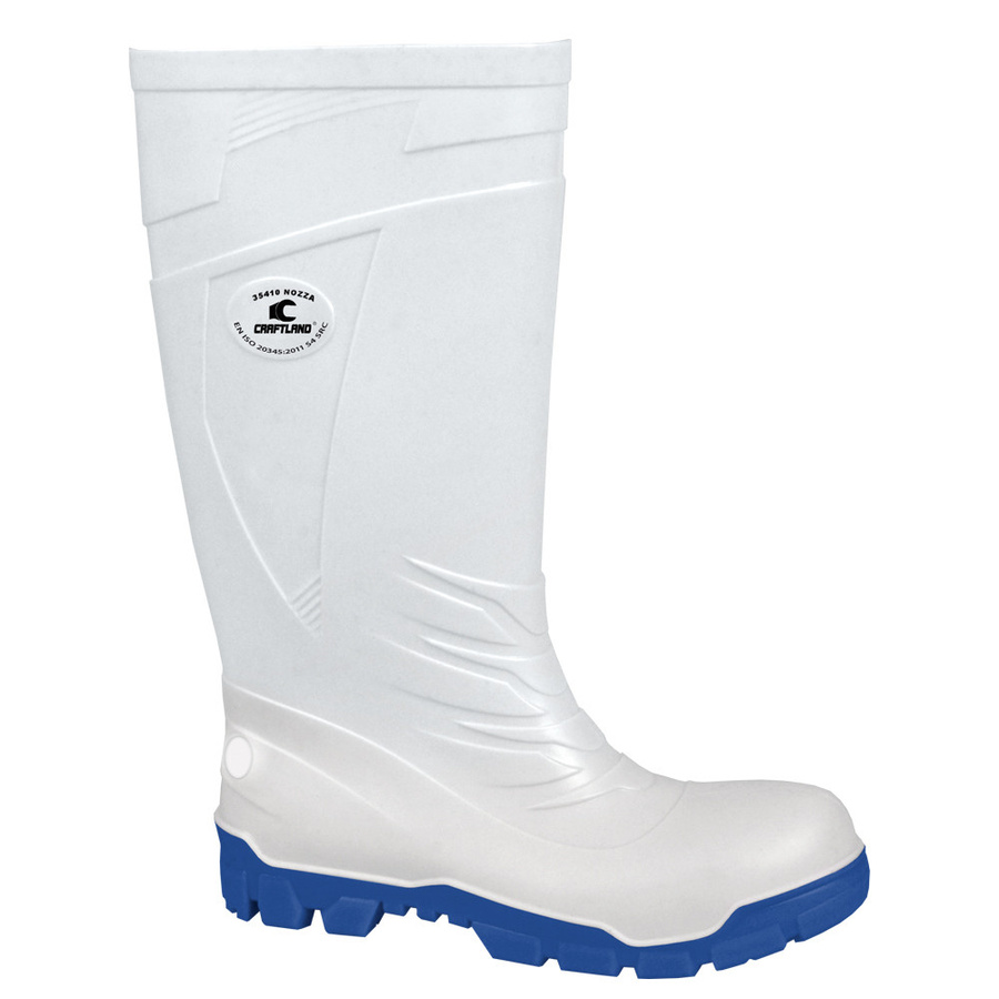 Helmut Feldtmann PVC-Stiefel S4 in Weiß nach EN ISO 20345 - Bild 1