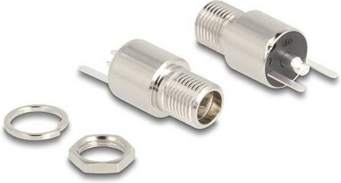 Delock 90171 Sammelklemme gerade in Silber - Bild 1