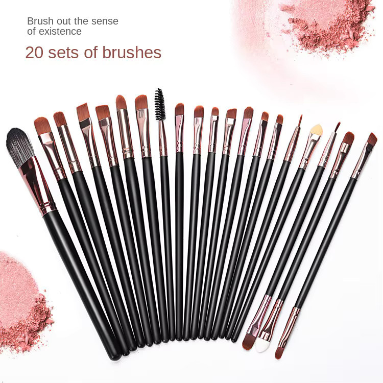 Augen-Make-up-Pinsel-Set, 20-teilig, Unisex - Bild 3