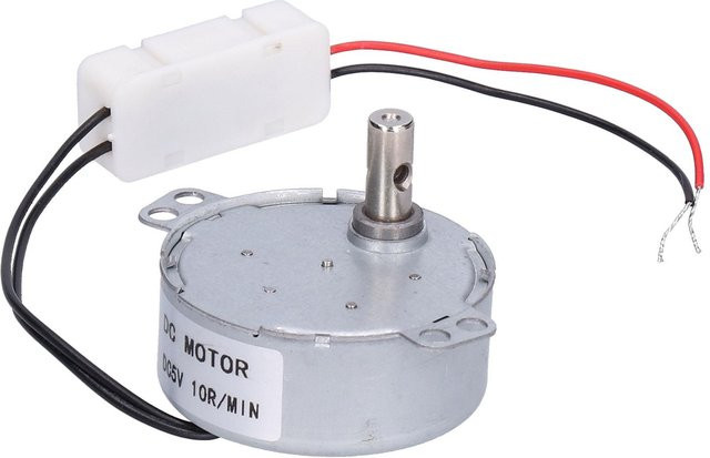 Koogeelife Bürstenloser Gleichstrommotor 50TYC mit Untersetzung und Synchronfunktion, 5V, 10 U/min, Silber - Bild 1