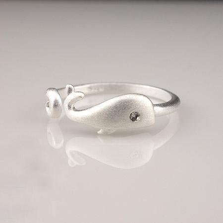 REETI Ring, 925 Silber, Delfine, Damen - Bild 1