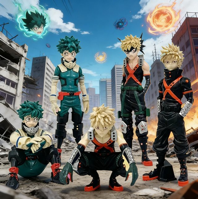 Bandai My Hero Academia Midoriya Izuku Actionfigur, Einzelfigur - Bild 1