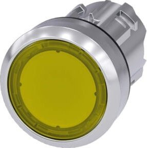 Siemens Digitaler Industrie Drucktaster Druckknopf Gelb 3SU1051-0AB30-0AA0 - Bild 1