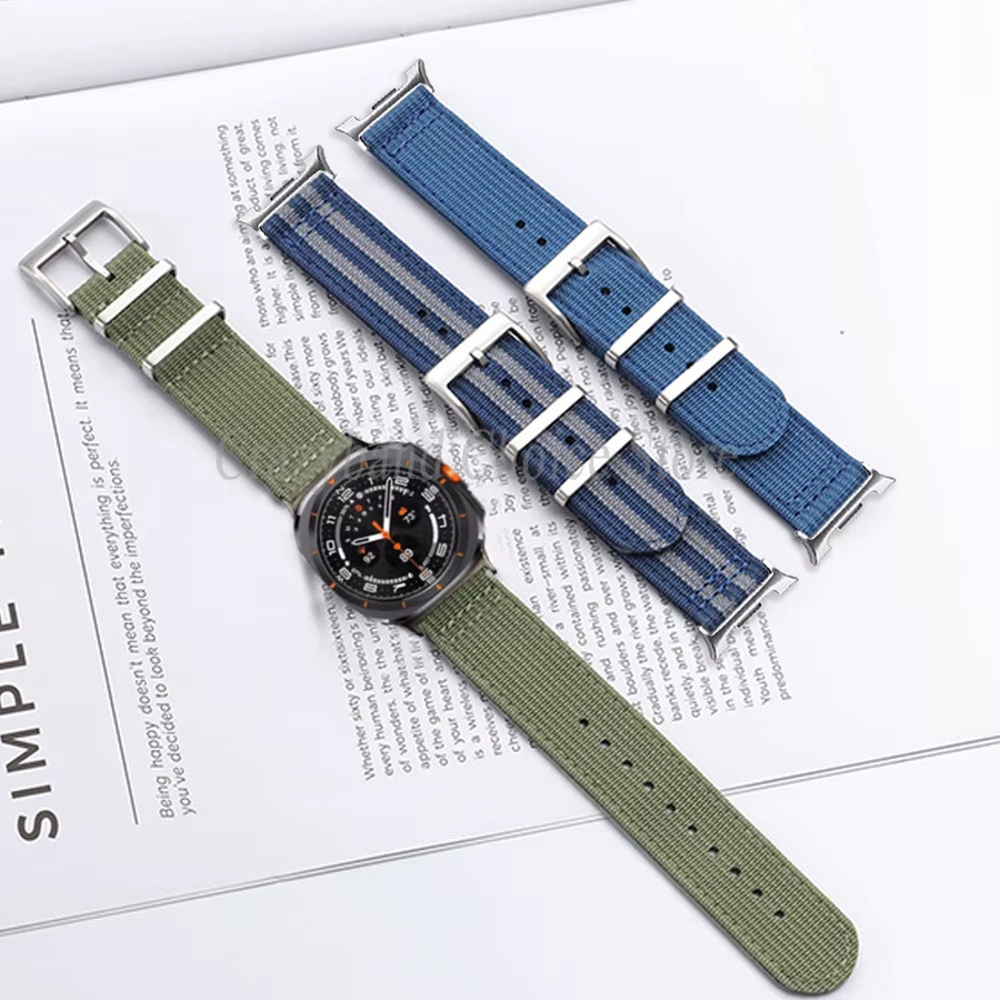 crazyband Uhrenarmband Nylon, grün - Bild 1