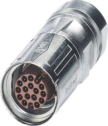Phoenix Contact M17 Kabelsteckverbinder ST-17P1N8A8004S in Silber - Bild 1