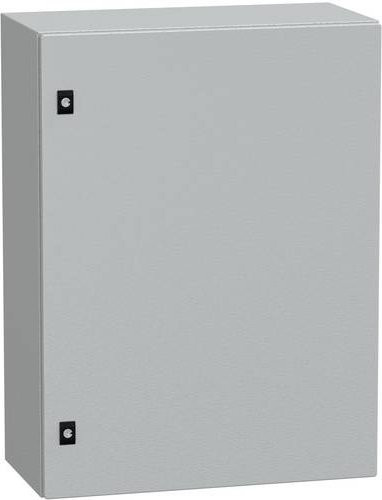 Schneider Electric Tür für Verteilungsschrank aus Stahl, Grau, B/H/T: 30,0 x 80,0 x 60,0 cm - Bild 1