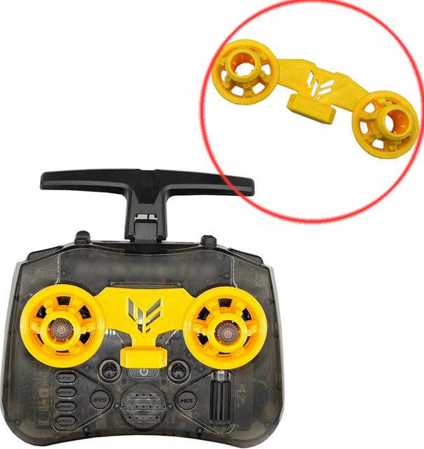 Radiomaster FPV Fernbedienung Rocker Anti-Kollision Schutzabdeckung Joystick Hebel Schutzhülle in Orange und Gelb - Bild 1