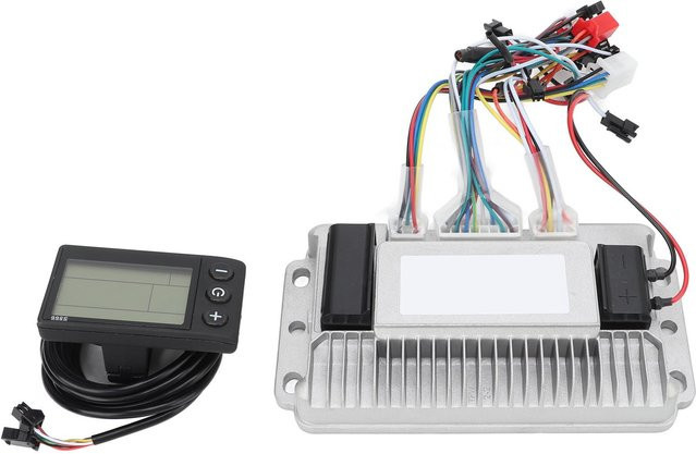 Igeteck Bürstenloser Motorregler mit LCD-Display Set, 1000W Sinuswellenregler-Kit für Elektrofahrräder, 48V/60V, Weiß - Bild 1