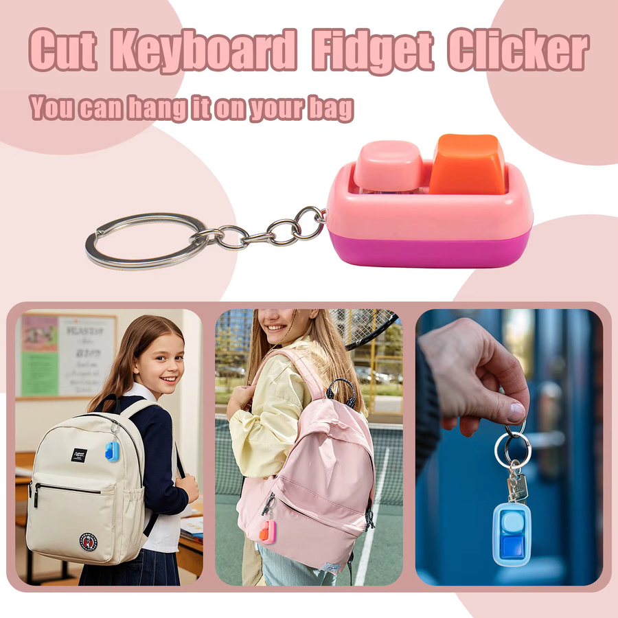 Venit Keys Clicky Fidget Schlüsselanhänger Tastatur Achse Tester, Tastatur Spielzeug - Bild 3