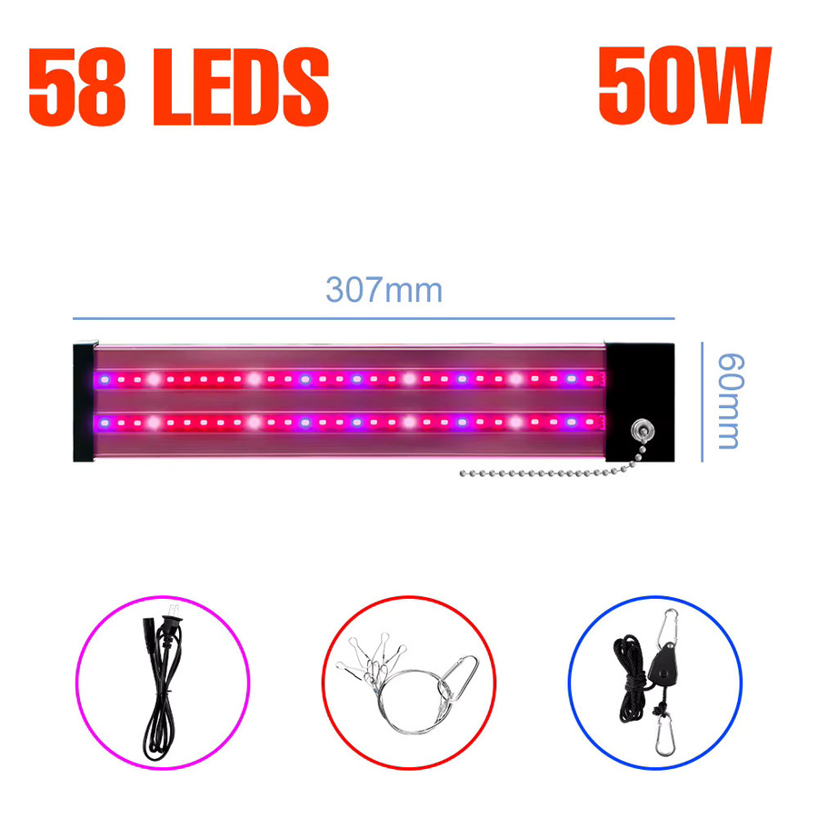 LED Quantum Board Vollspektrum Pflanzenlampe Schwarz für Indoor-Anbau von Blumen, Sämlingen und Gemüse - Bild 6