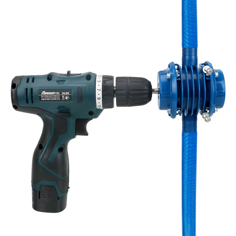 Robuste selbstansaugende Hand-Wasserpumpe für elektrische Bohrmaschinen für Haus und Garten - Bild 3