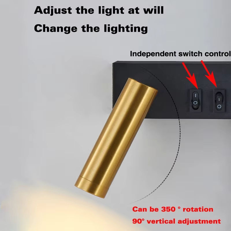 Lyfs Moderne LED Wandlampe Nordic Design in Warmweiß für Wohnzimmer und Korridor - Bild 4