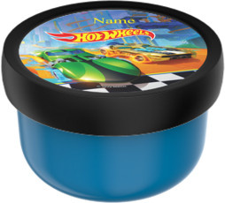 Mepal Fruchtbox Hot Wheels Blau 300 ml mit Besteck und auslaufsicherem Deckel - Bild 1