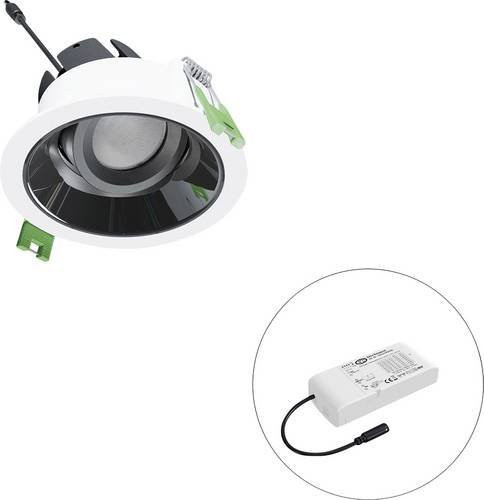 EVN LED-Deckenstrahler F05R09SM0630L38D in Weiß, rund und verstellbar - Bild 1