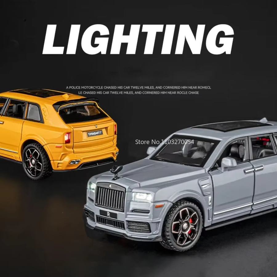 RMZ city Rolls-Royce Cullinan M4, Miniatur Auto Modell, 1:36, Metall, mit Licht und Sound - Bild 2