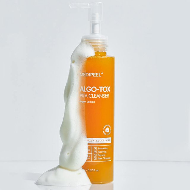 MEDI-PEEL Algo-Tox Vita Cleanser Gel, 150 ml, Vegan, Zitrone - Bild 1