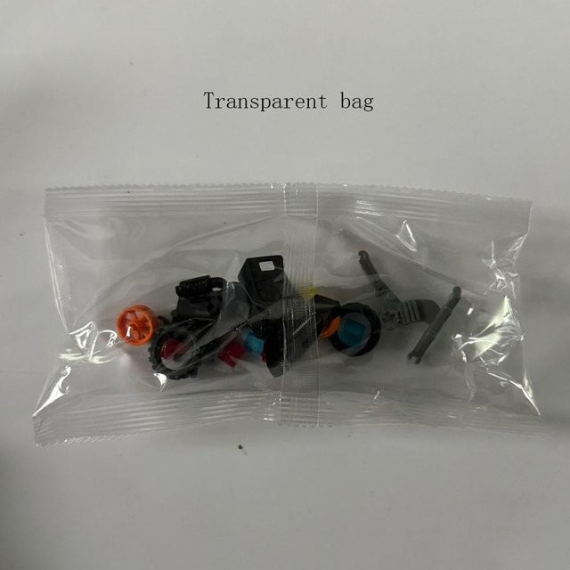 Linyi toy Bauklötze Polizei Swat Stadtgebiet schwarz - Bild 1