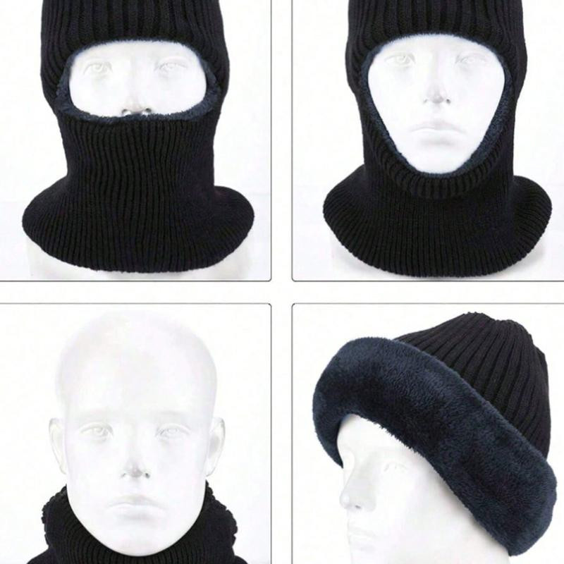 Sturmhaube mit Nackenschutz, schwarz, Herren und Damen - Bild 6