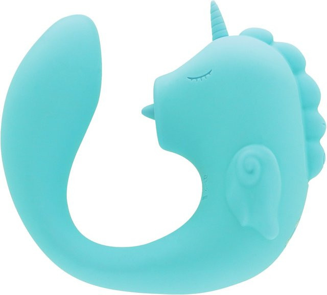 Vibrator C-Horse Ocean Peak mit Klitoris-Stimulator in Turquoise - Bild 1