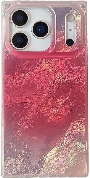 Stoßfeste Handyhülle von ianliyao mit Farbverlauf und Kamelmuster für iPhone 17, 16, 15, 14 Pro Max und iPhone 13 in Pink mit weicher TPU-Rückseite - Bild 1