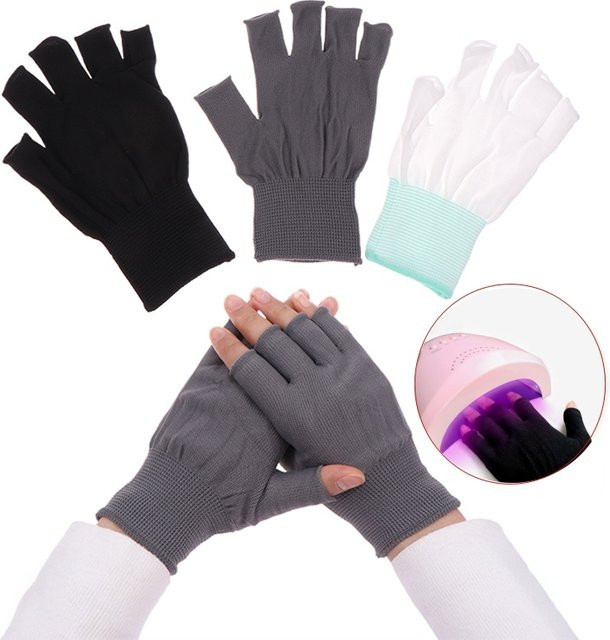 HNKMP Nail Art UV-Schutz Handschuhe, Grau, Unisex - Bild 1
