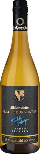 Kühler-Morgen Grauburgunder Kaiserstuhl Réserve, Weißwein, trocken, 2025, 0,75 l - Bild 1