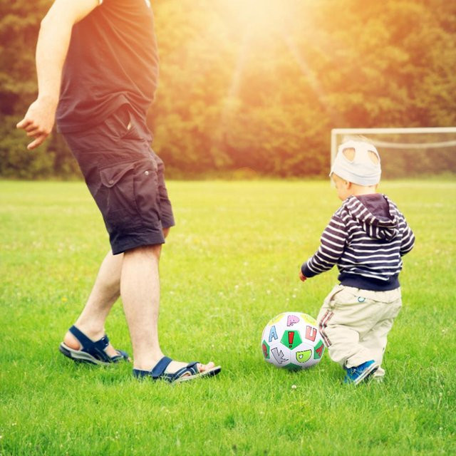 KaiSai Fußball Aufblasbarer Fußball Trainingsball Bunt - Bild 1