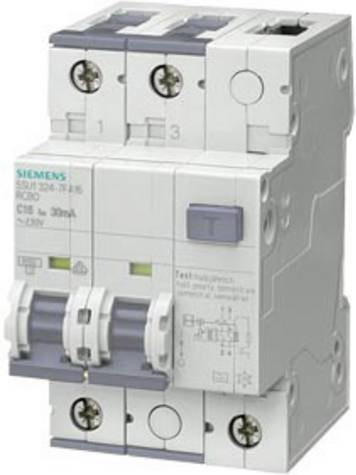 Siemens RCBO Leitungsschutzschalter 20A 0,03A 110V Weiß 5SU13247KX20 - Bild 1