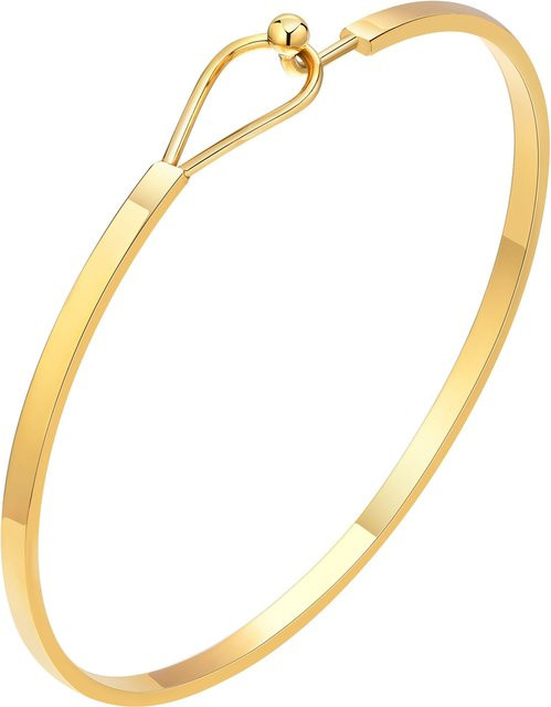 Meaeguet Armreif Edelstahl, vergoldet, Damen - Bild 1