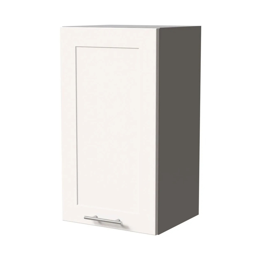 Feldmann-Wohnen Hängeschrank Oslo Küchenschrank Grau Weiß Matt B: 40 cm, T: 32,5 cm, H: 72 cm - Bild 2