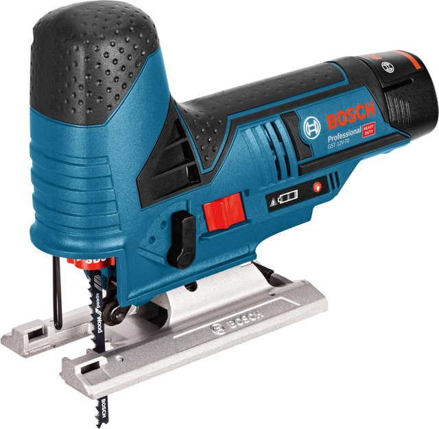 Bosch Professional Akku-Stichsäge GST 12V-70 Solo in Blau/Schwarz mit 2800 Hüben/min - Bild 1