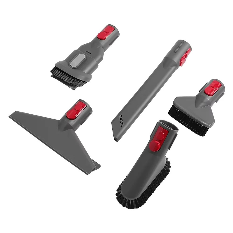 Ersatzbürsten-Set für Dyson Staubsauger V7 V8 V10 V11 V12 V15 in Grau mit langer Düse und Borstenbürste - Bild 4