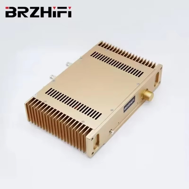 BRZHIFI Audio Professioneller Heimverstärker 1969 Klasse A Leistungsverstärker aus Aluminium in Silber oder Gold - Bild 2