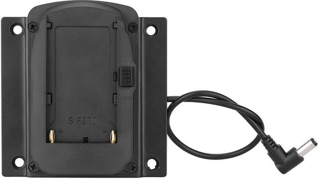 Batterieadapter-Grundplatte für Sony, Lilliput und Feelworld Monitore in Schwarz - Bild 1