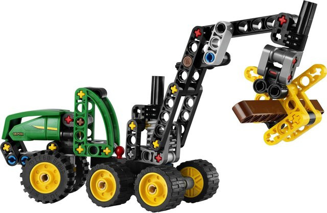Lego Technic John Deere 1470H Rad-Harvester Konstruktionsspielzeug - Bild 3