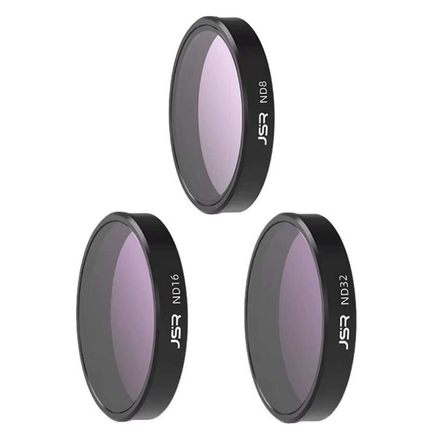DJI OSMO Nano Objektiv Filter Set Schwarz mit MCUV CPL und ND4/8/16/32 NDPL Filtern für Nachtaufnahmen und Sportkameras - Bild 2