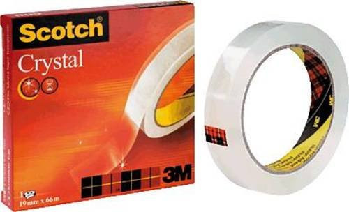 Scotch Crystal Clear Klebeband Transparent Breite: 19 mm, Länge: 66 m - Bild 1