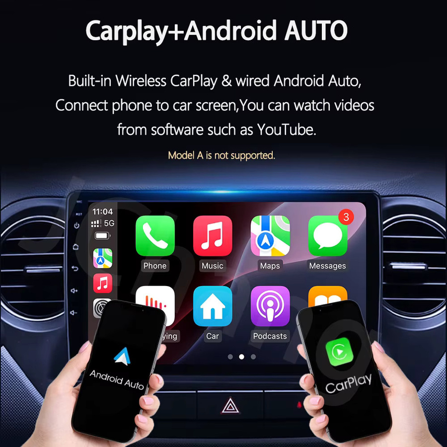 9 Zoll Android 15 Multimedia Radio Player mit Carplay für BMW MINI Cooper F54 F55 F56 F60 (2015 - 2019) Navigation Kopfstation in Schwarz - Bild 3