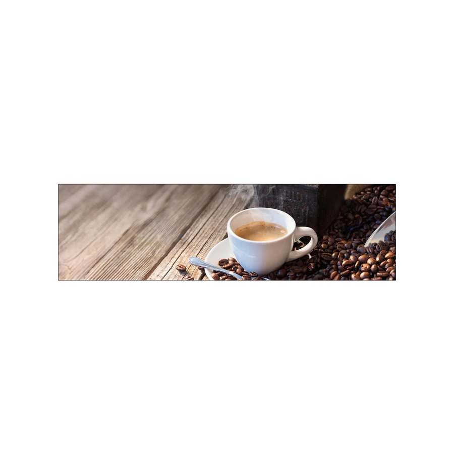MySpotti Küchenrückwand Profix Cucina Auszeit Kaffeebohne Braun B: 60 cm, H: 210 cm - Bild 1