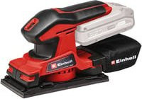 Einhell Power X-Change Akku-Schwingschleifer TC-OS 18/187 Li Solo, 18V, rot/schwarz - Bild 1