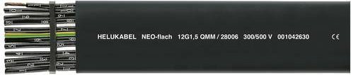 HELU Flachbandkabel 4G 4mm² Schwarz 500m - Bild 1
