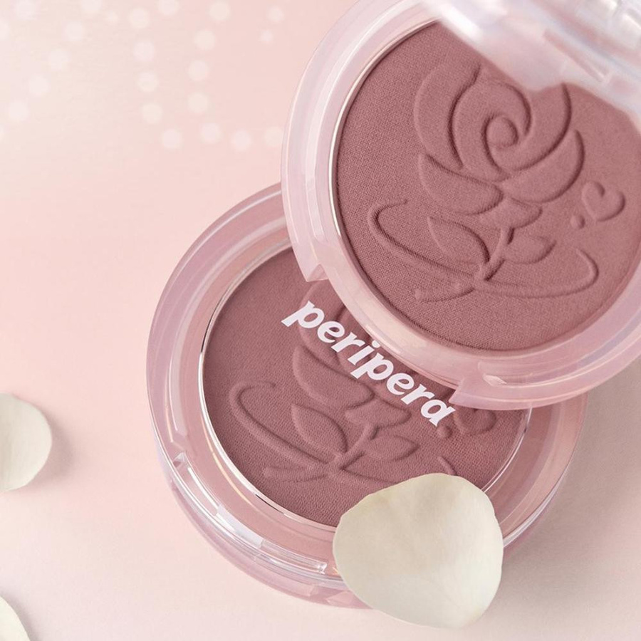 peripera Sonnenscheinbäckchen Puder, 29 Dusty Mauve, 4,2 g - Bild 3