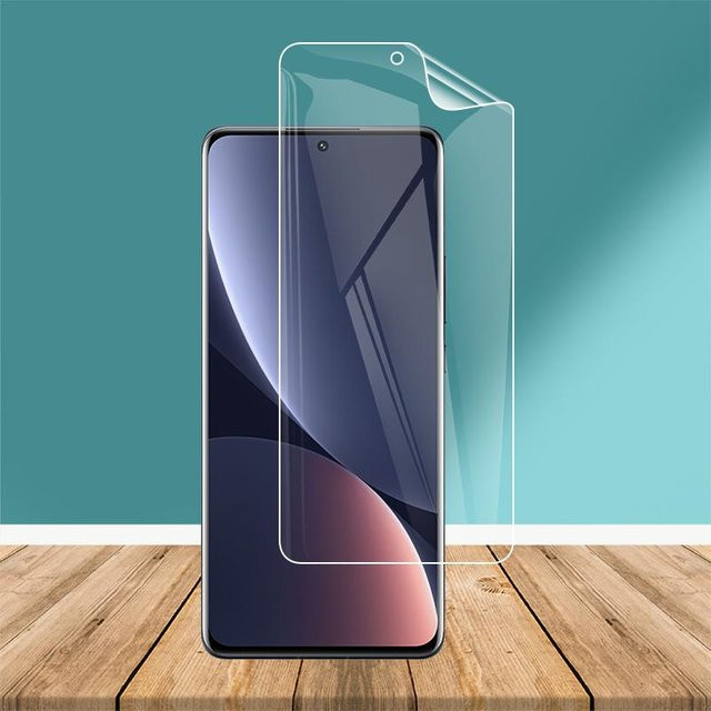 Ultradünne Hydrogel-Schutzfolie für Xiaomi Mi 12 S, 12S Pro, 12S Ultra und 12X, transparent, Set für Vorderseite und Rückseite - Bild 1