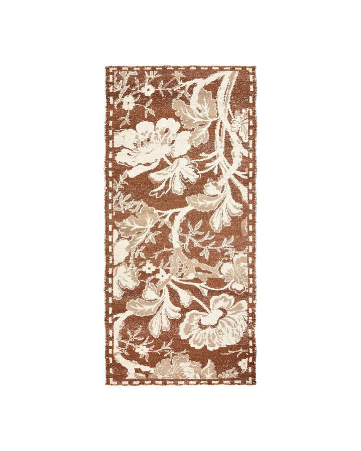 House Doctor Teppich Bloss braun B: 90 cm, L: 200 cm - Bild 1