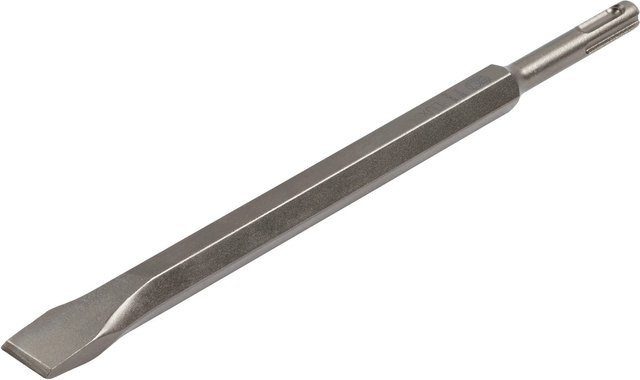 LUX-TOOLS SDS-Plus Flachmeißel aus Stahl in Silber, Länge: 250 mm - Bild 1